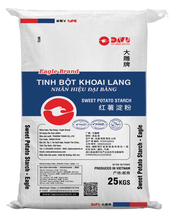 Tinh bột khoai lang đại bàng